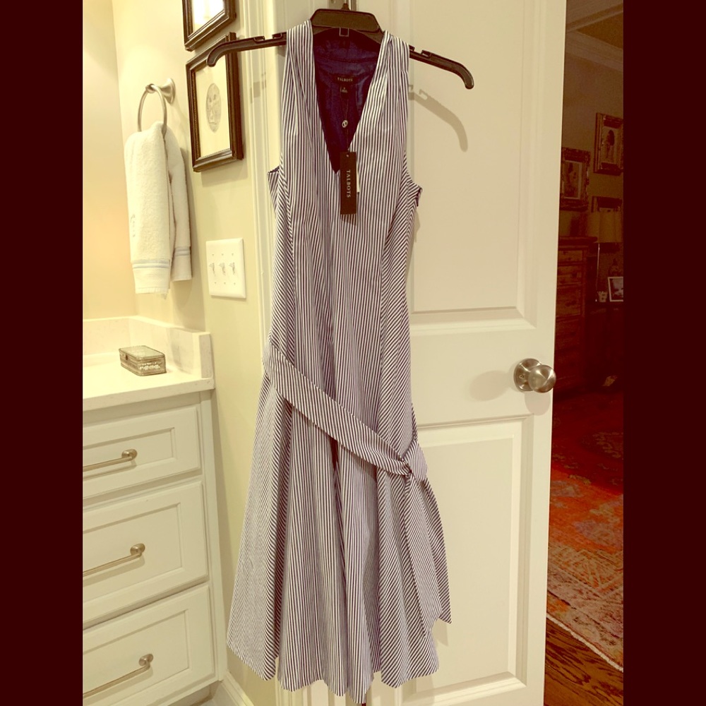 TALBOTS Halter Dress